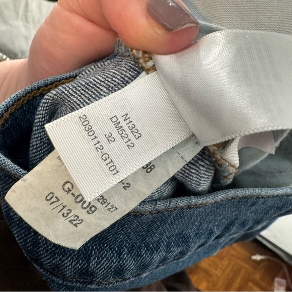 Madewell the perfect vintage jeans in alstyne wash 32 magic pockets raw hem - Picture 8 of 10